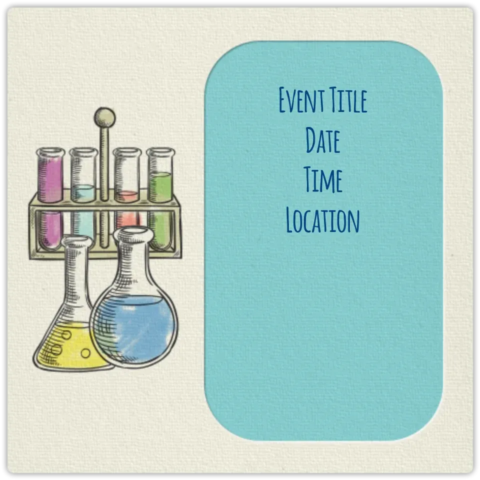 Science Lab card