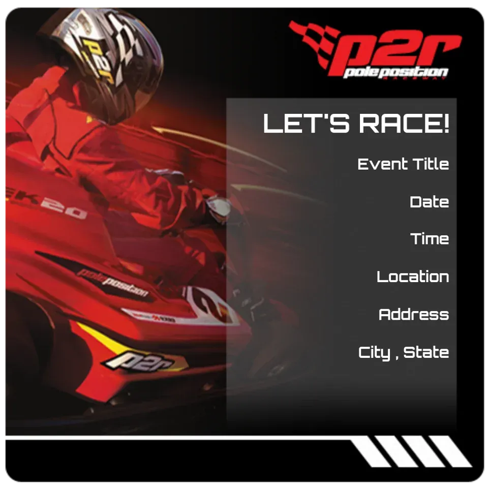 Pole Position Raceway card