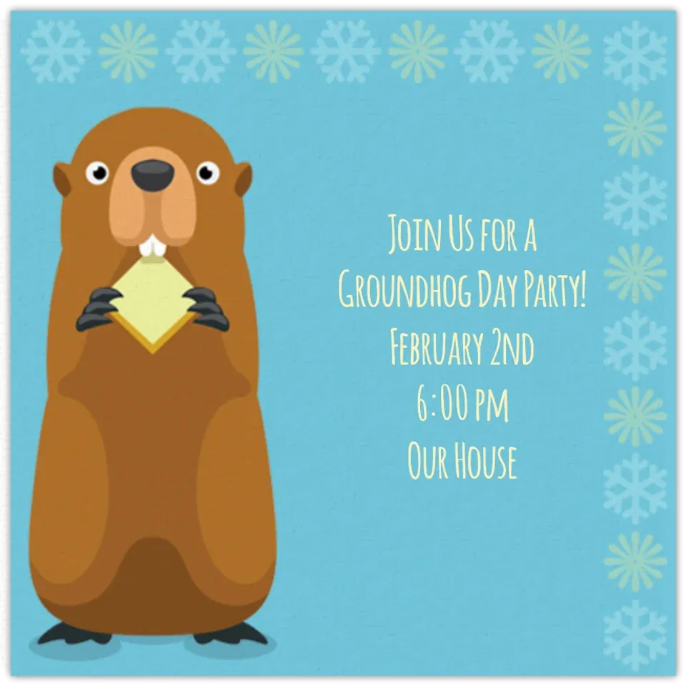 Groundhog card