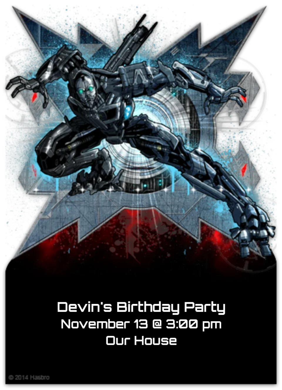 Lockdown Cutout card