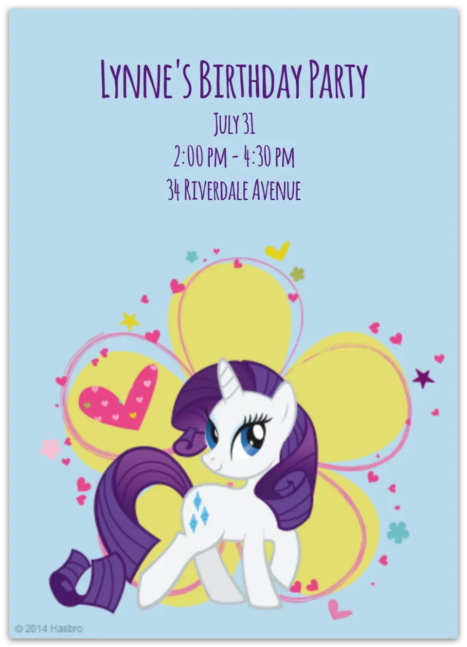 Rarity card