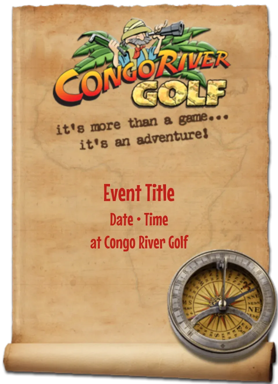 Congo River Golf card