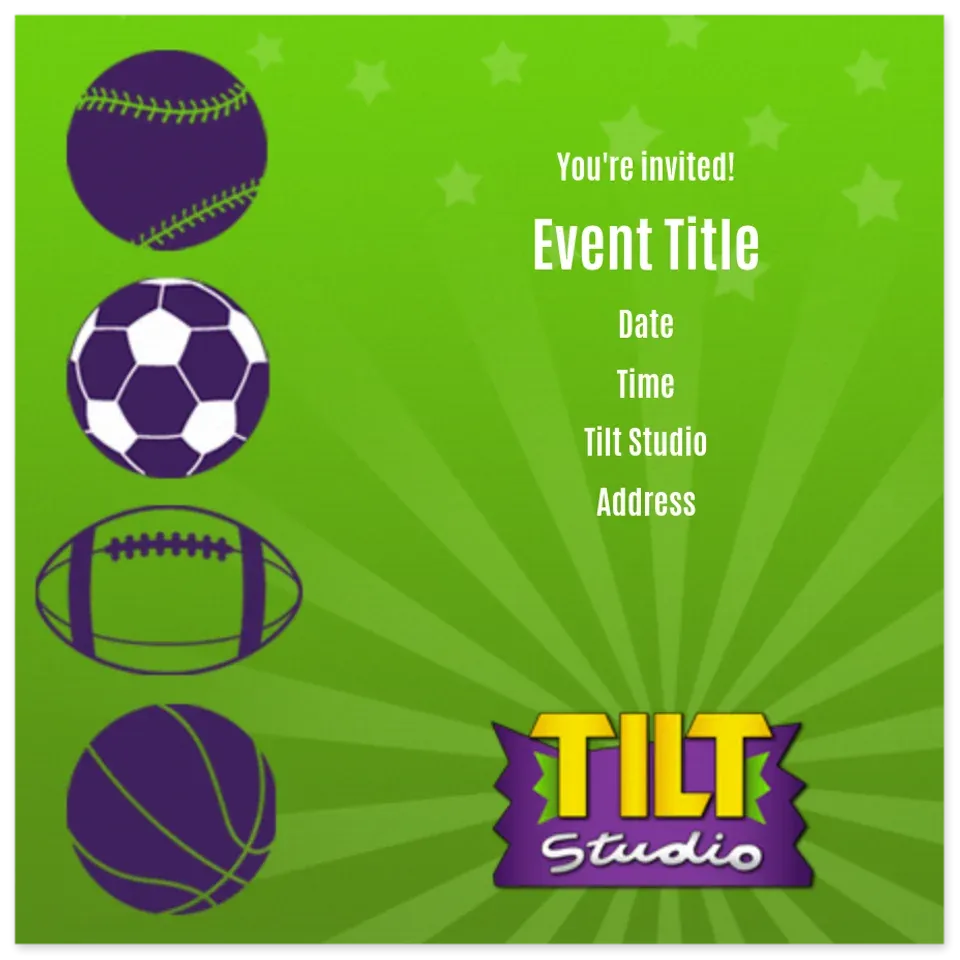 Tilt Studio | Sports card