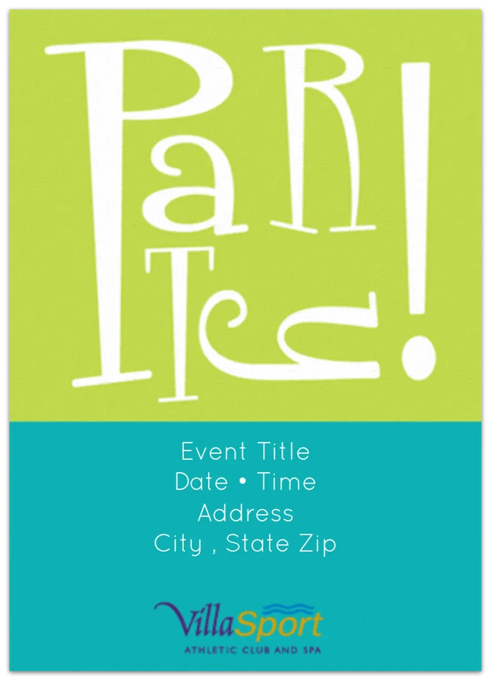 VillaSport | Party card