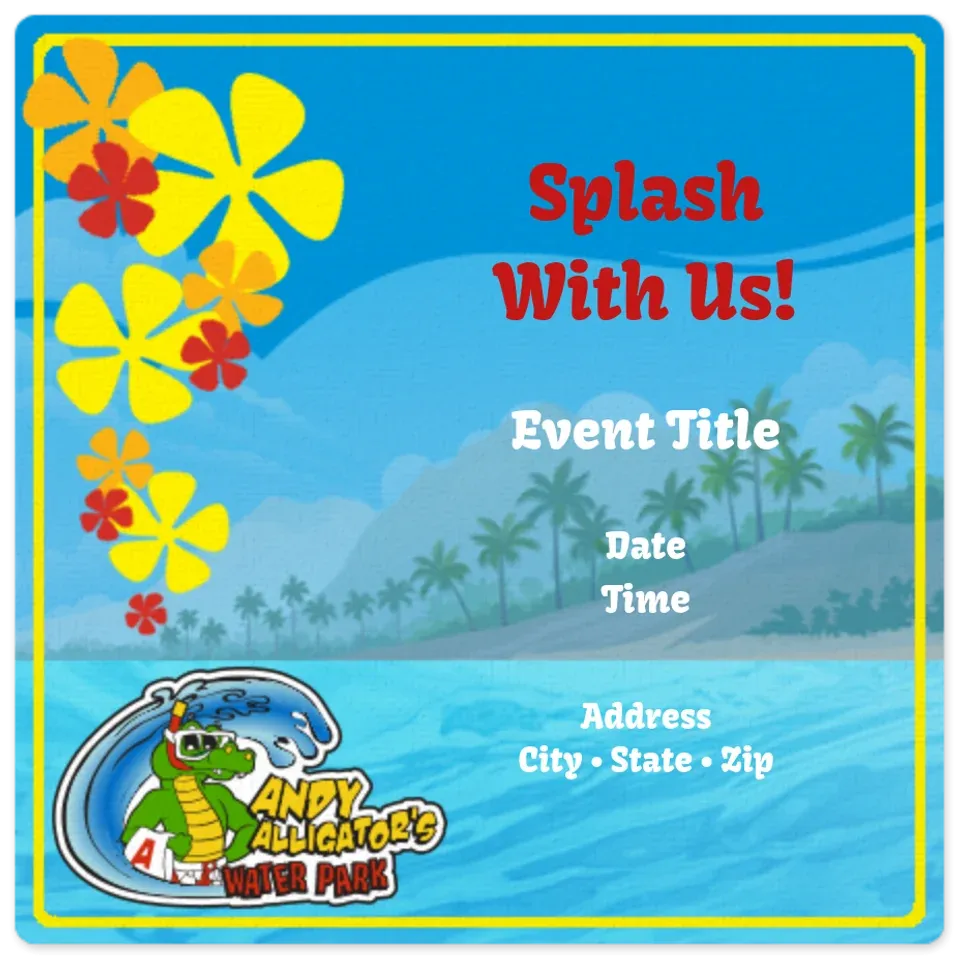 Andy Alligator's | Water Park card