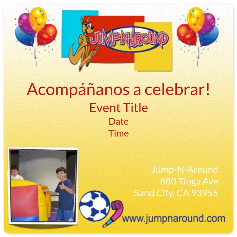 Jump-N-Around | Spanish Boy card
