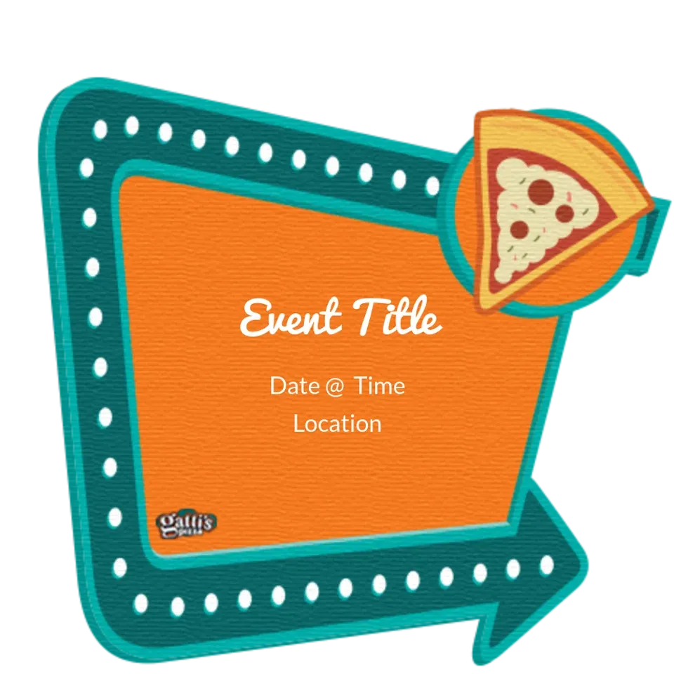 Gatti's Pizza | Boy card