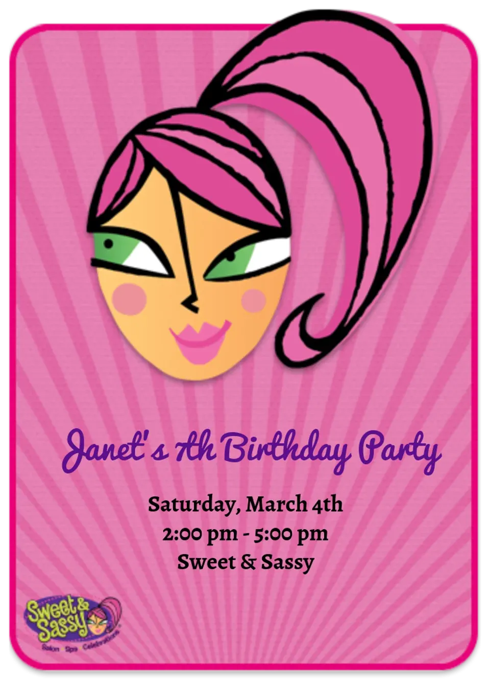 Sweet & Sassy | Classic card