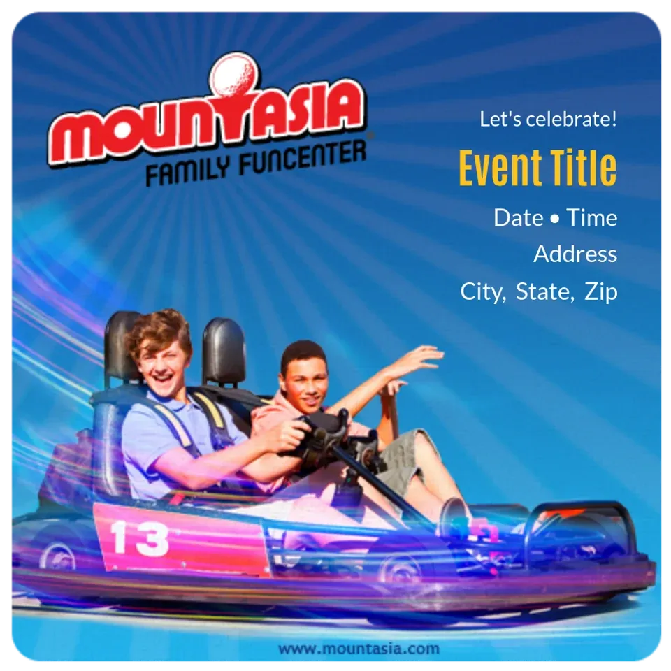 Mountasia | Boy Birthday card