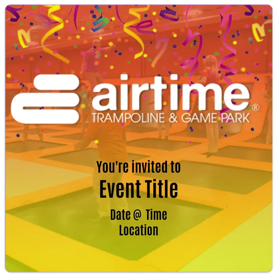 Airtime Trampoline | Classic card