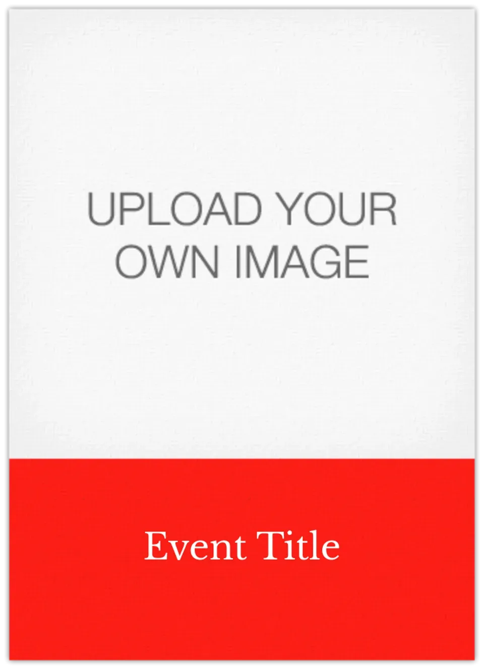 DIY - Red Big Top card