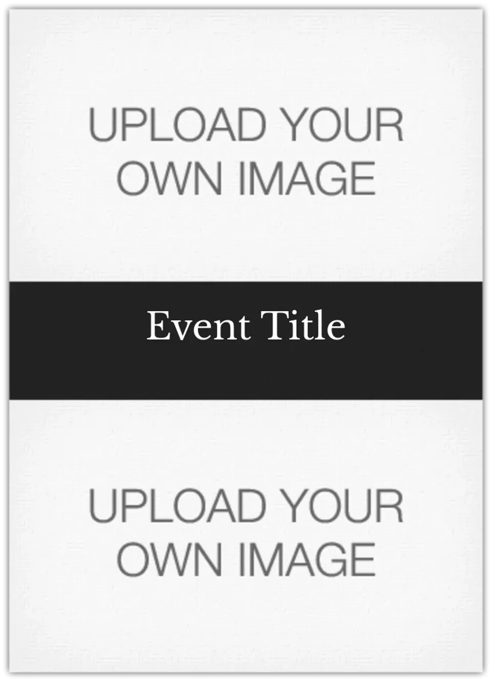 DIY - Black Middle card