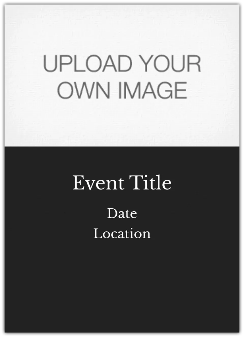 DIY - Black Top card