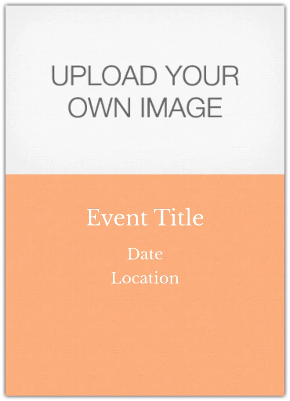 DIY - Dark Orange card