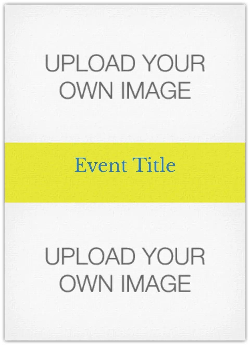 DIY - Yellow Middle card