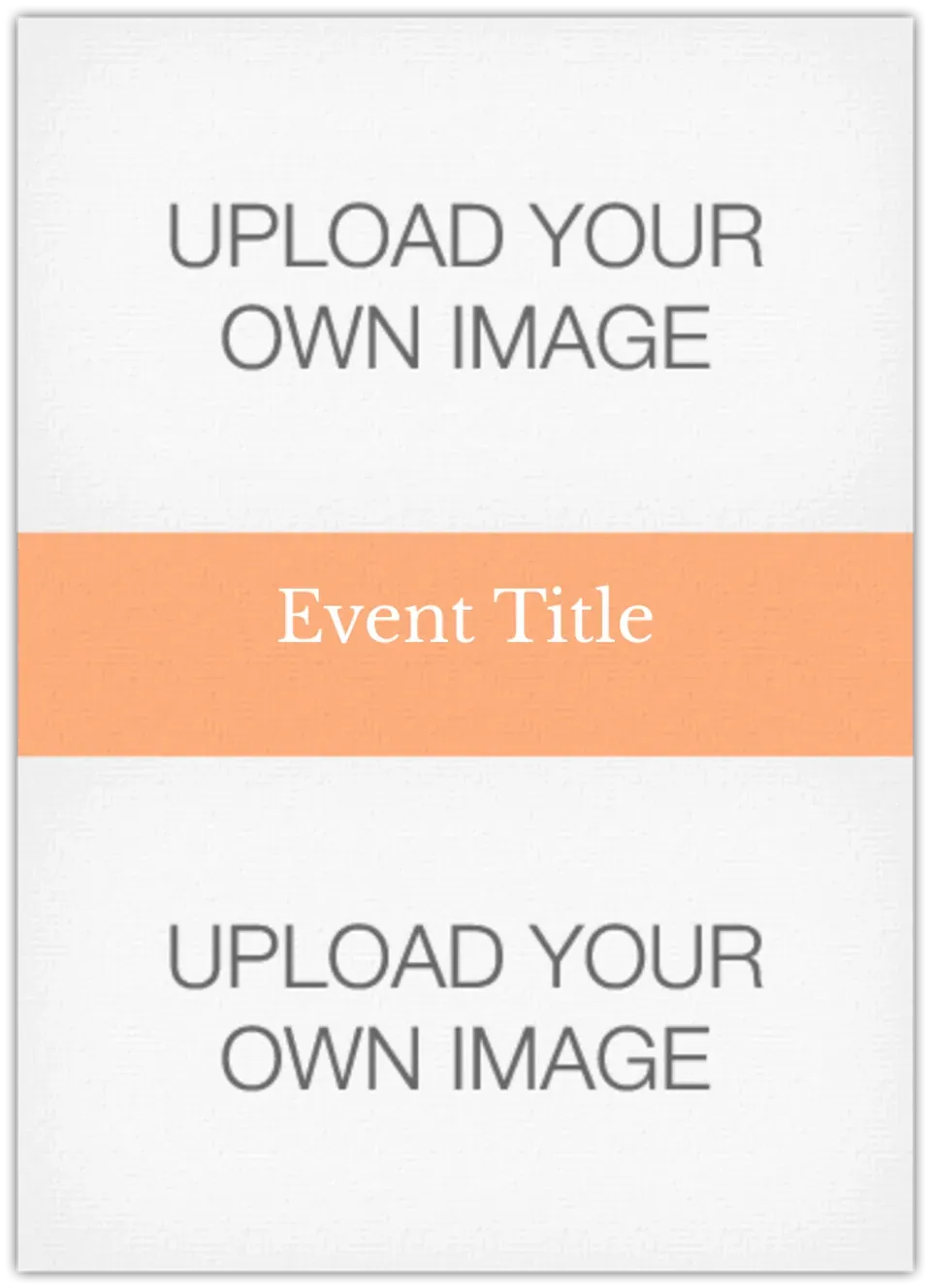 DIY - Dark Orange Middle card