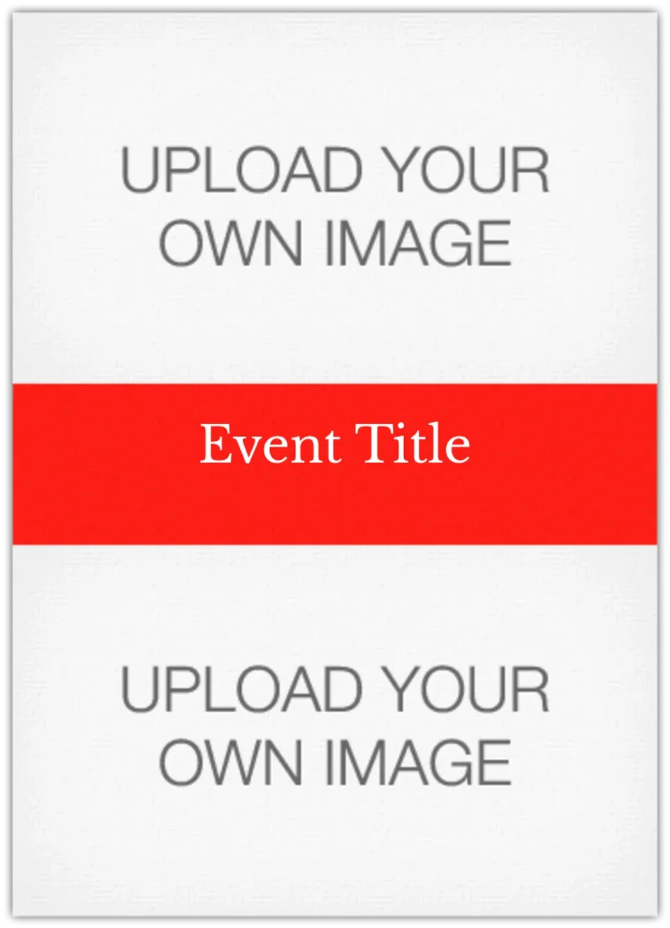 DIY - Red Middle card