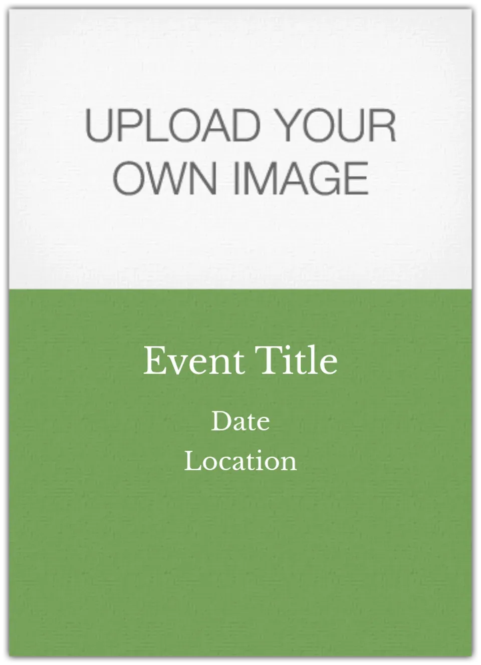 DIY - Green Top card