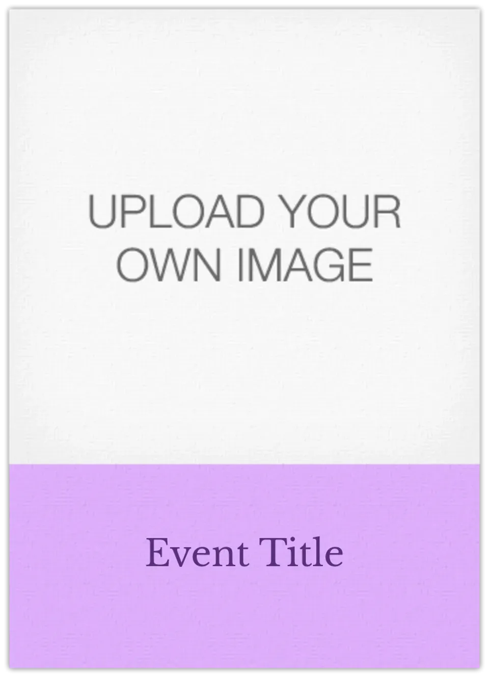 DIY - Purple Big Top card