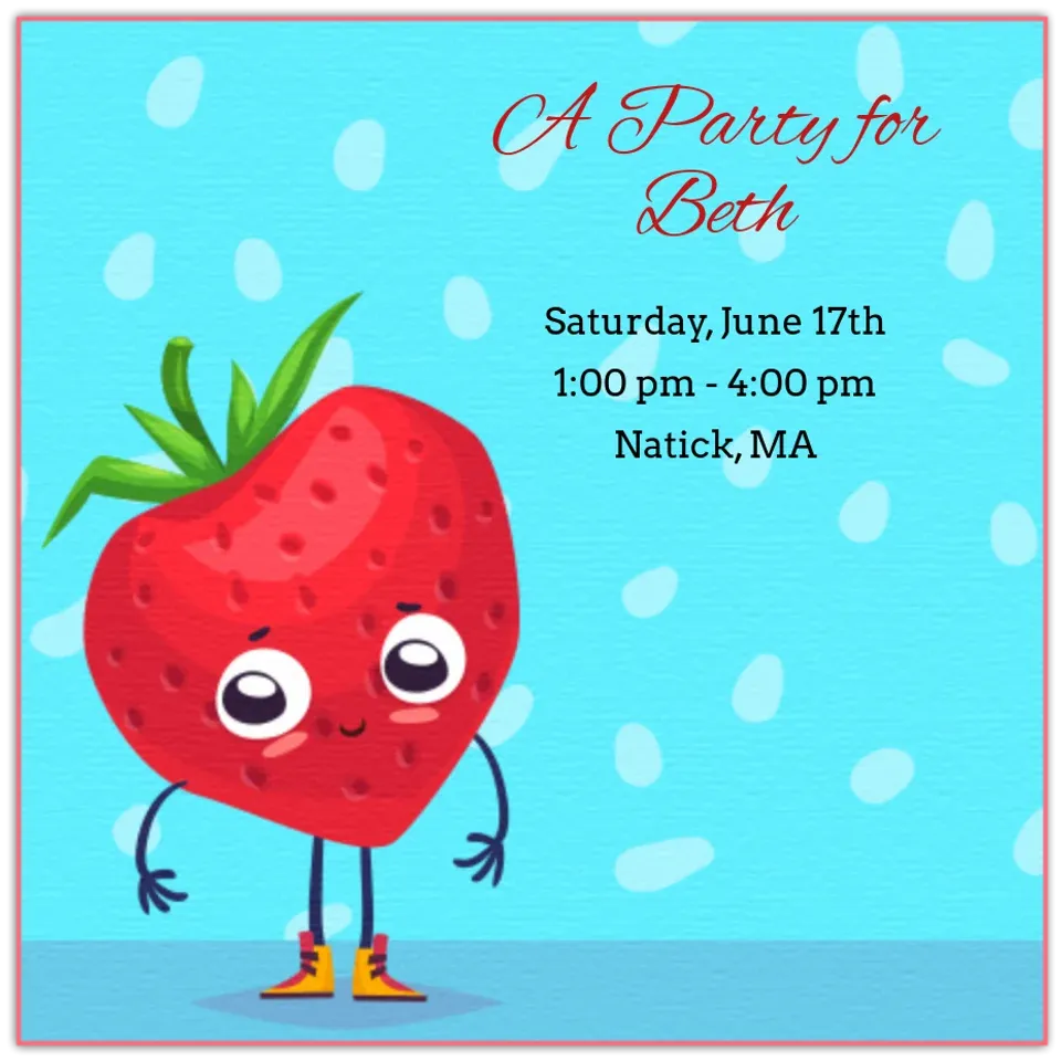 Sweet Strawberry card