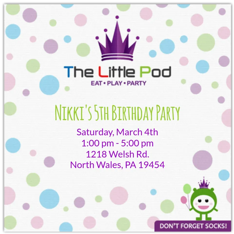 The Little Pod | Girl card