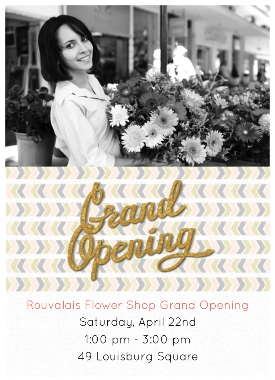 Grand Opening Photo card