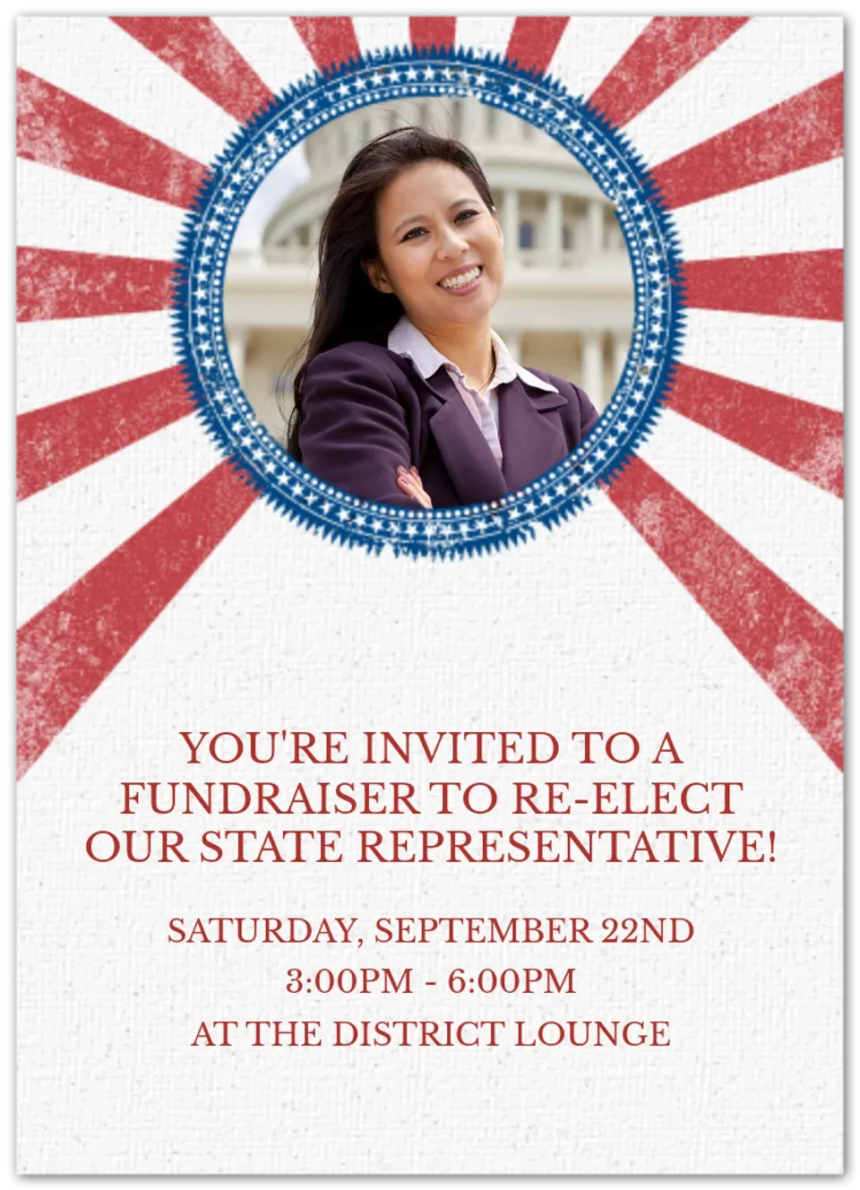 Political Candidate card