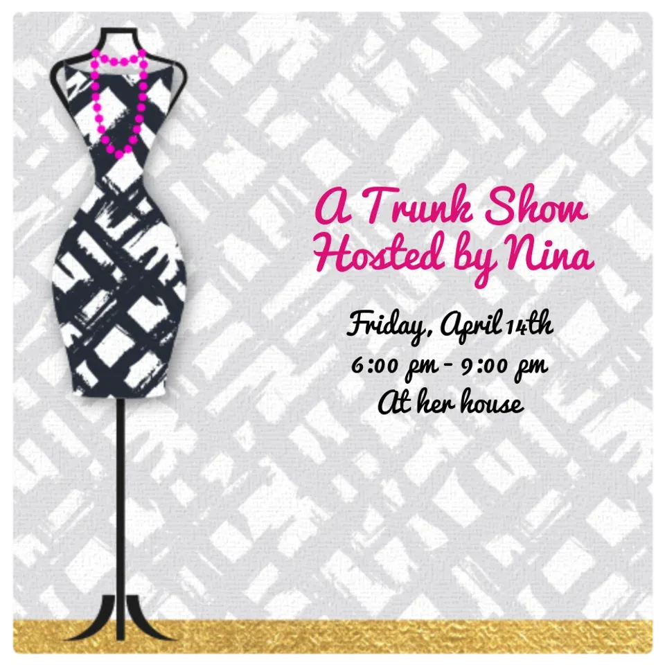 Fashion Silhouette card