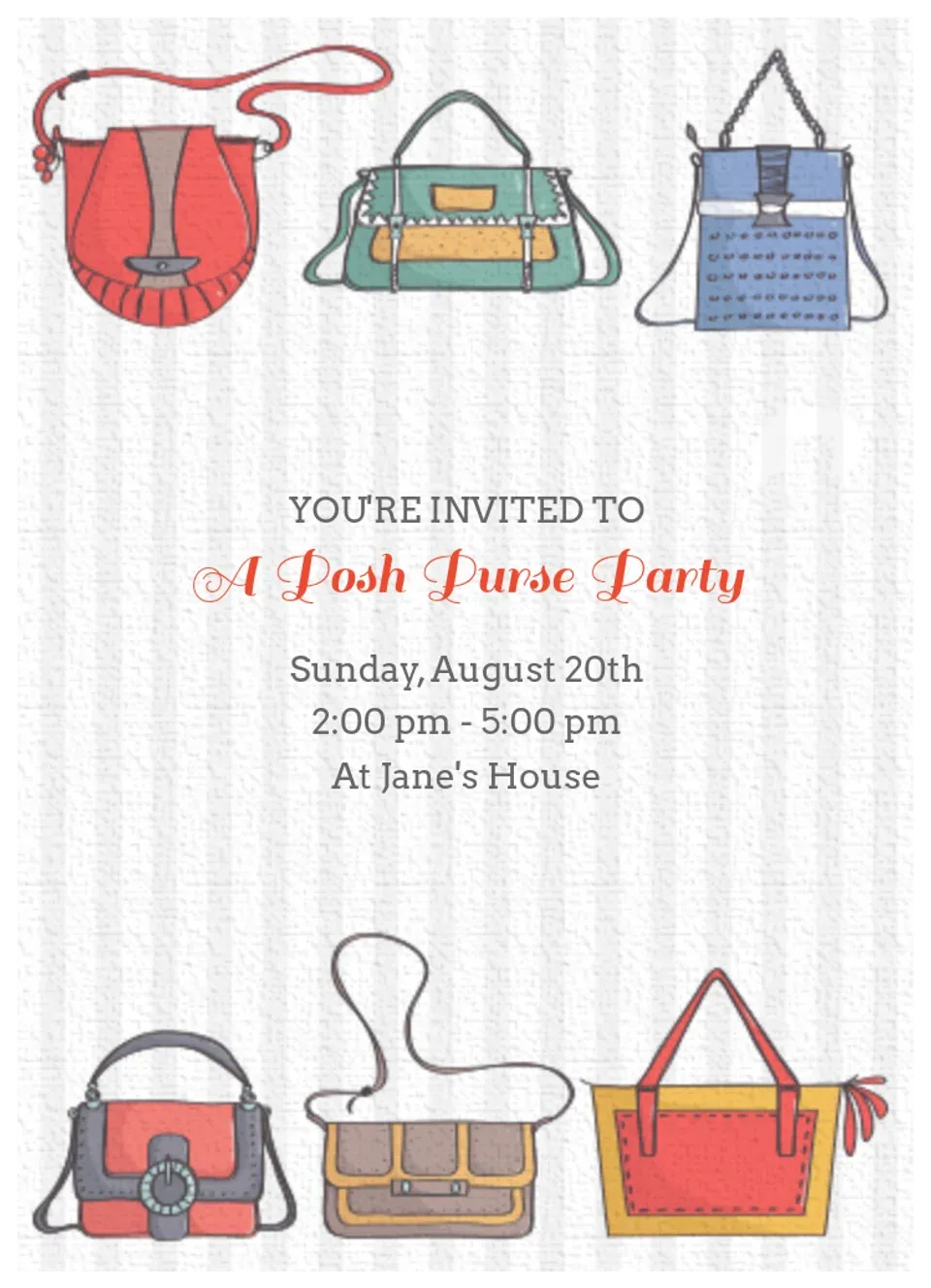 Purse Party card