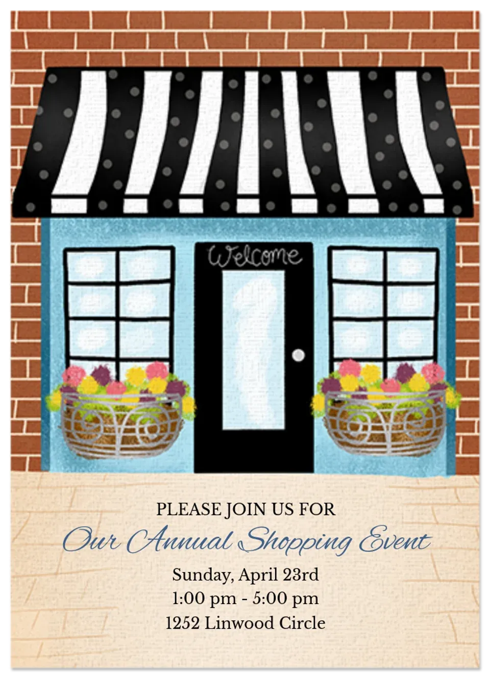 Boutique Storefront card