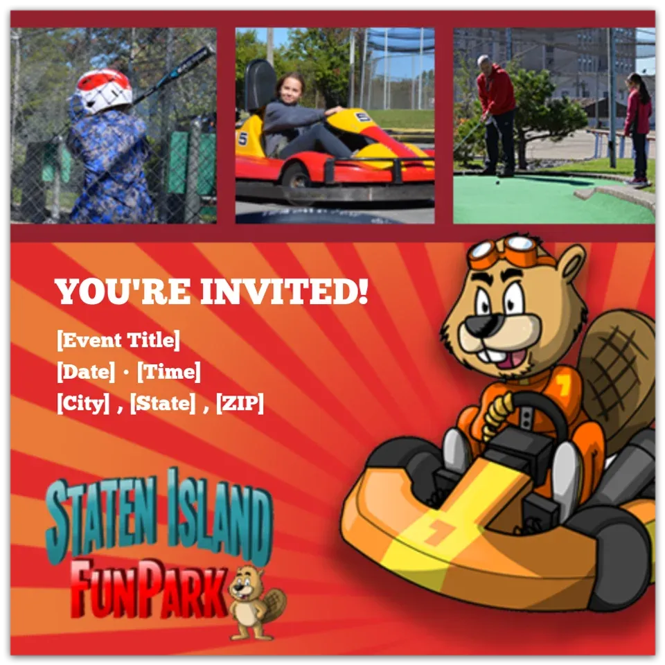 Staten Island Fun Park card