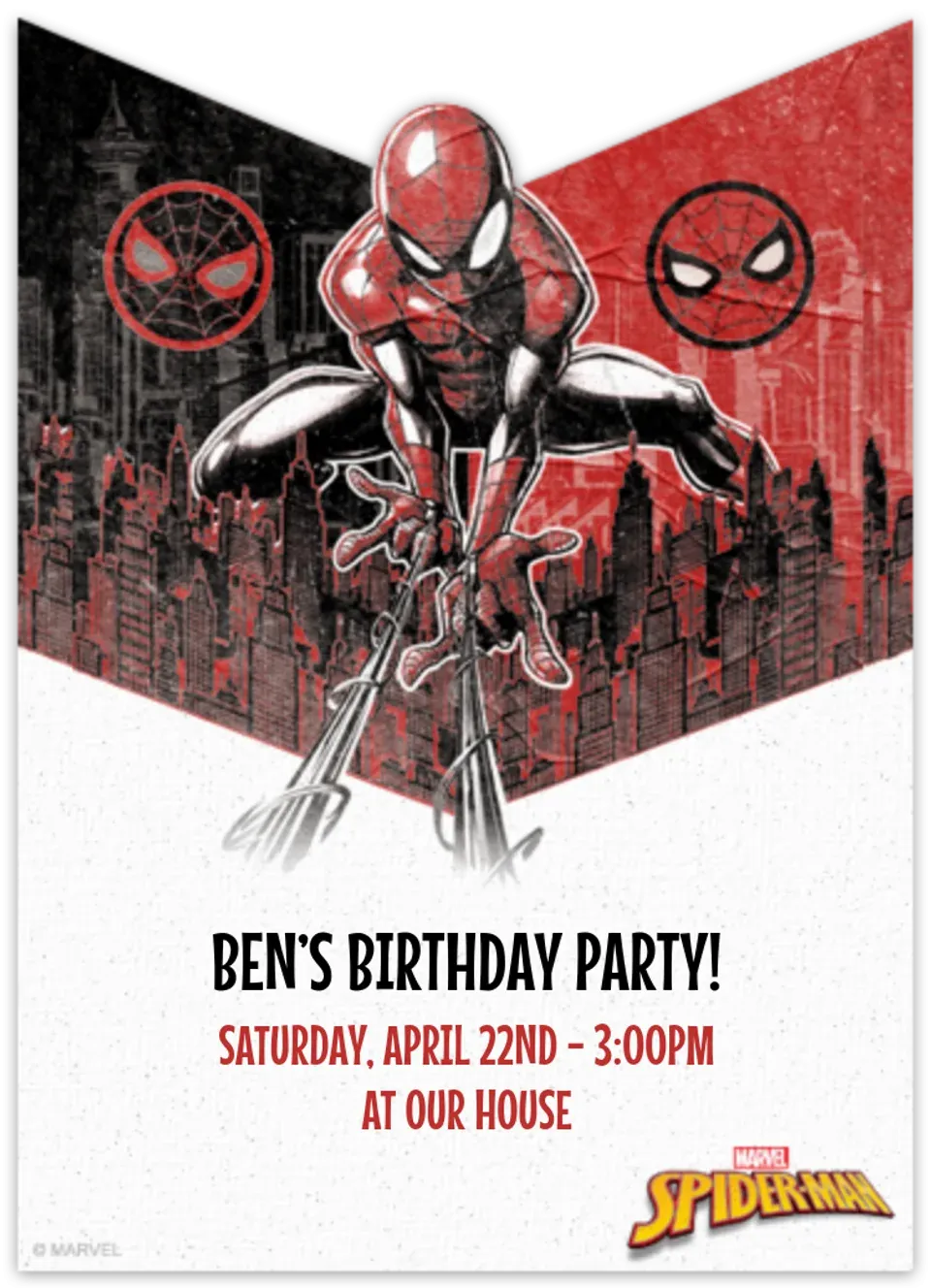 Spider-Man Sketch card