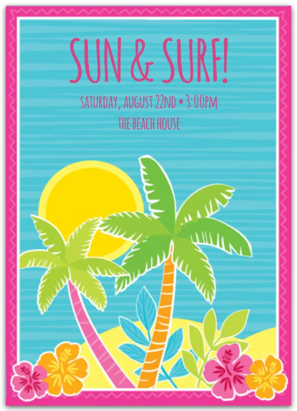 Summer Scene card