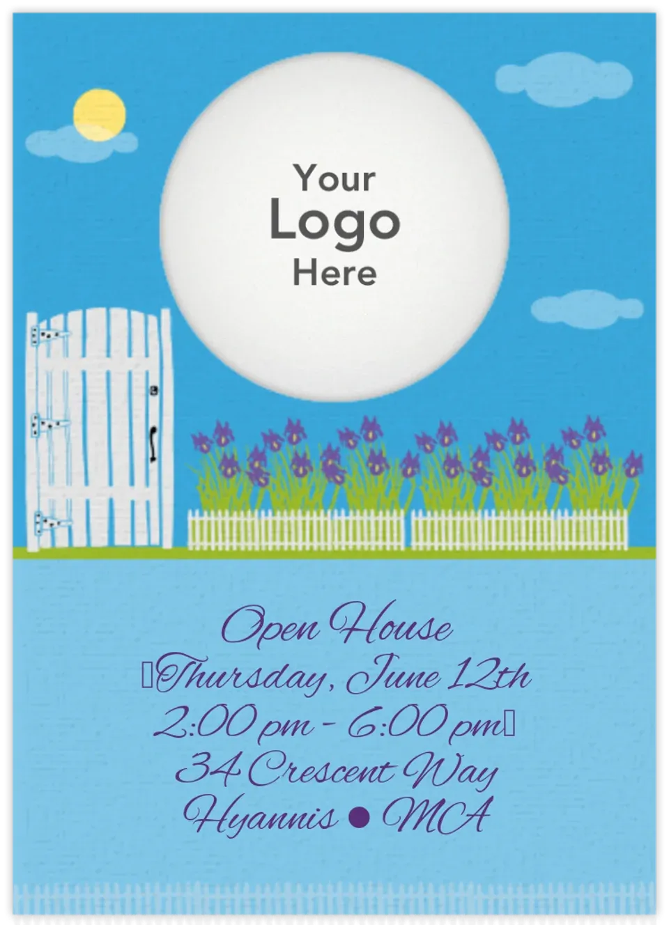 Logo Front Lawn  card