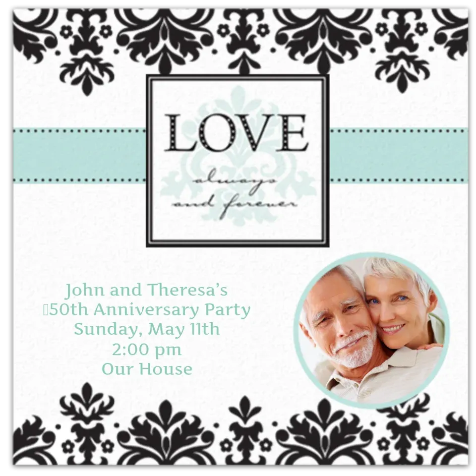 Always and Forever Photo card