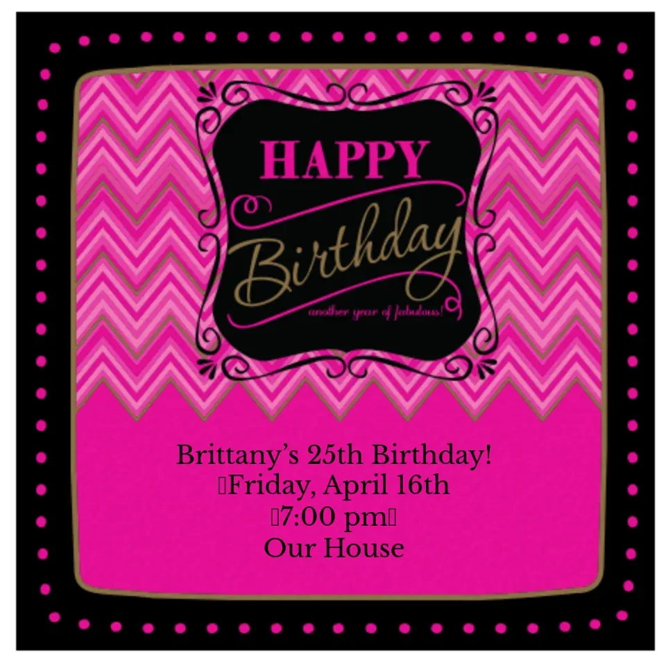 Born To Be Fabulous card