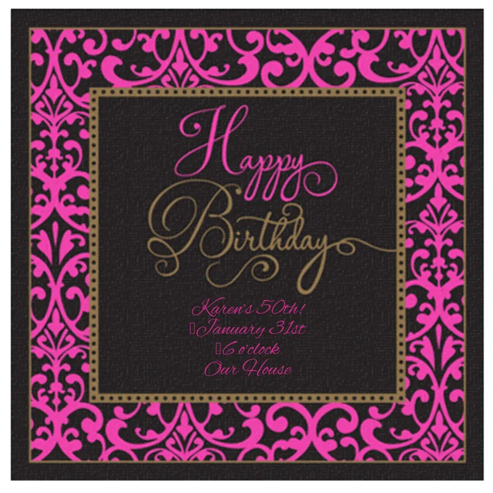 Fabulous Celebration card