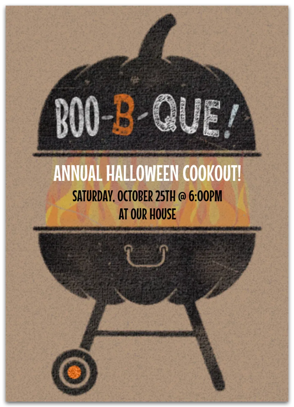 Boo-B-Que card