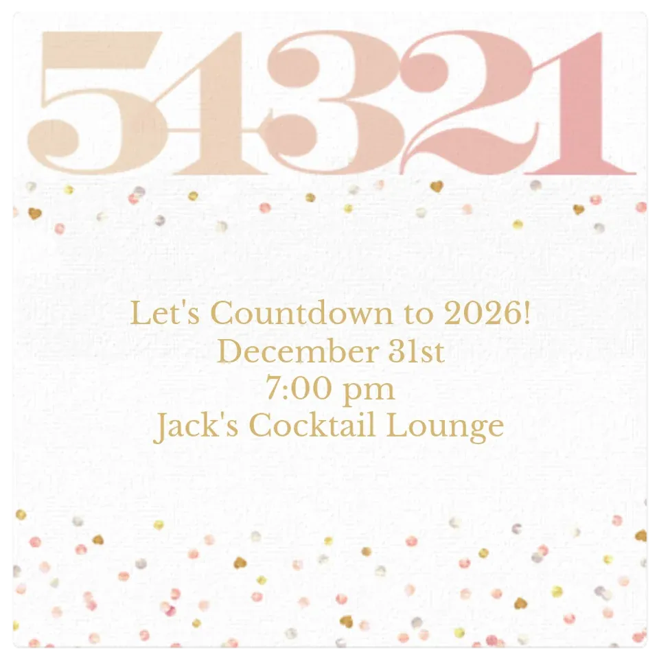 54321...Countdown card