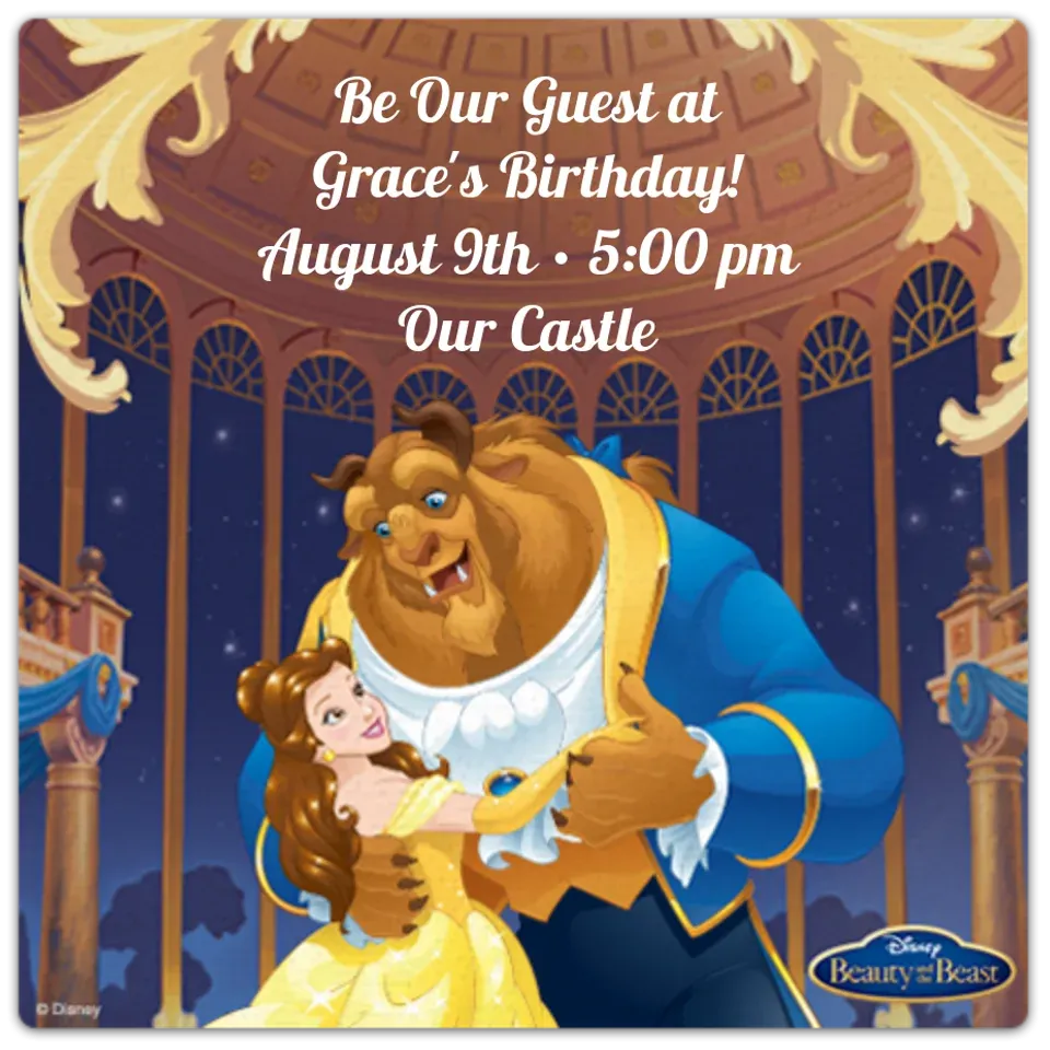 Beauty and the Beast Classic card