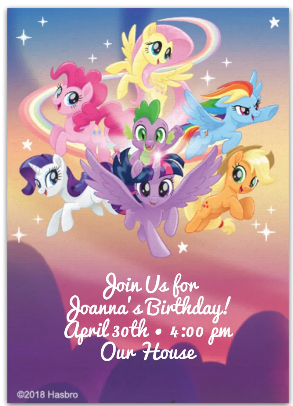 My Little Pony | Group card