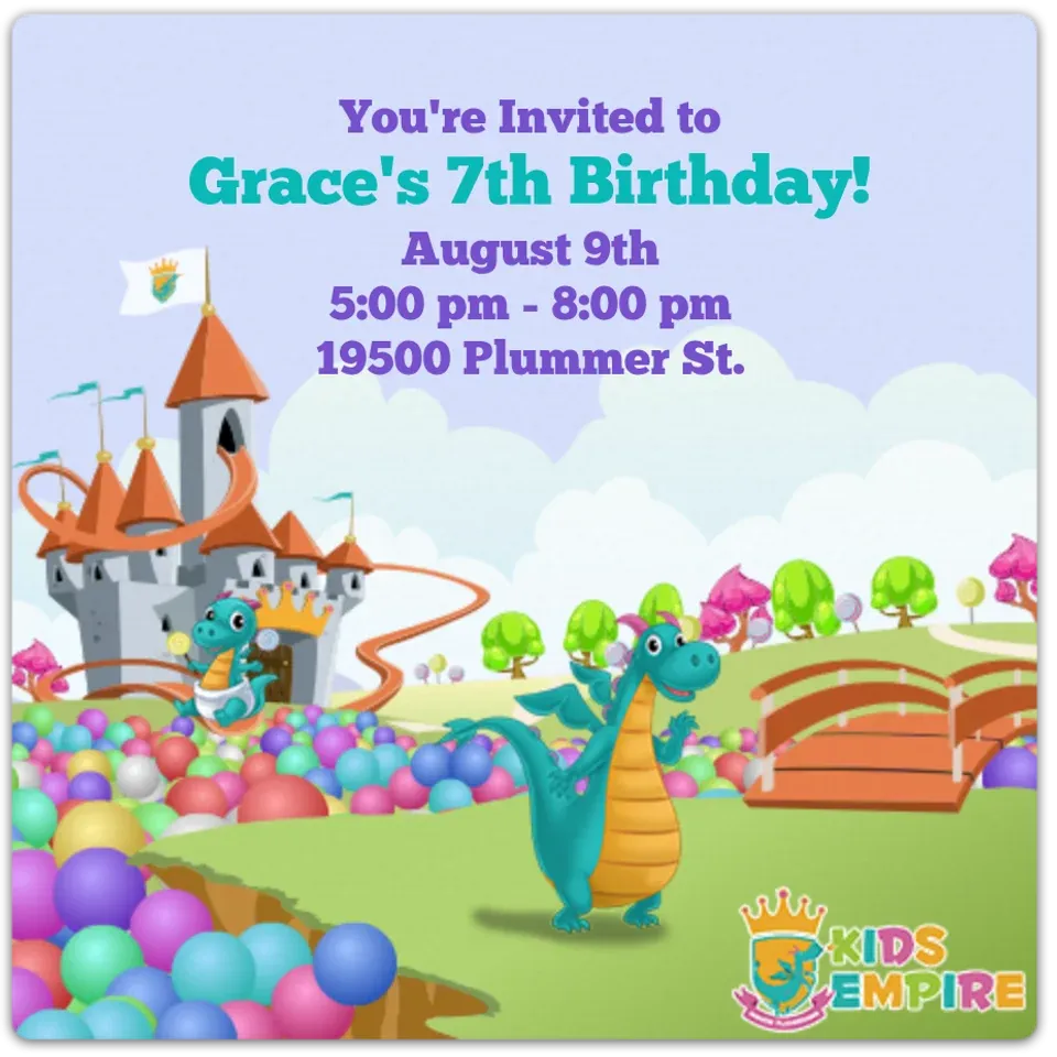 Kids Empire | Birthday card