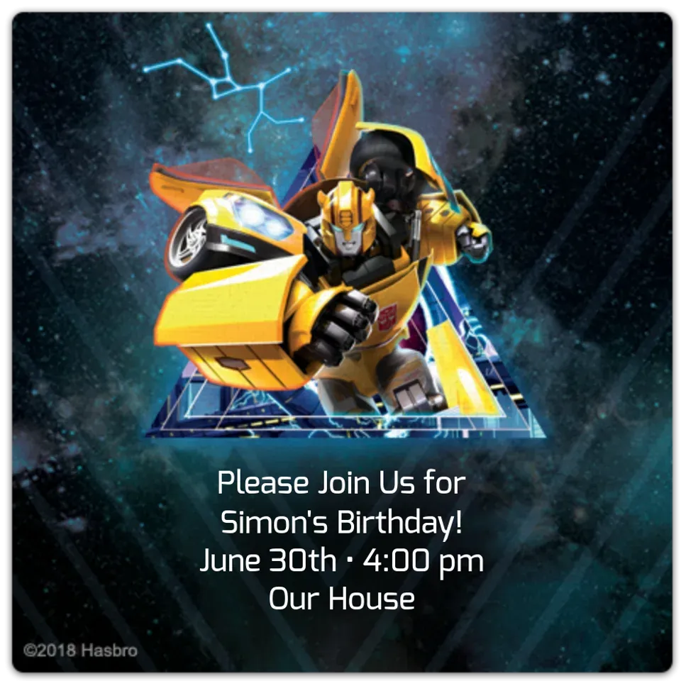 Bumblebee Power card