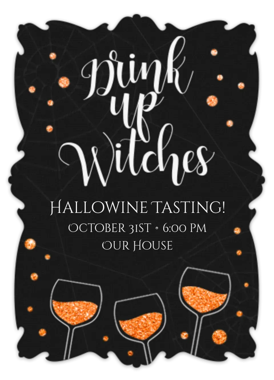 Drink Up, Witches! card