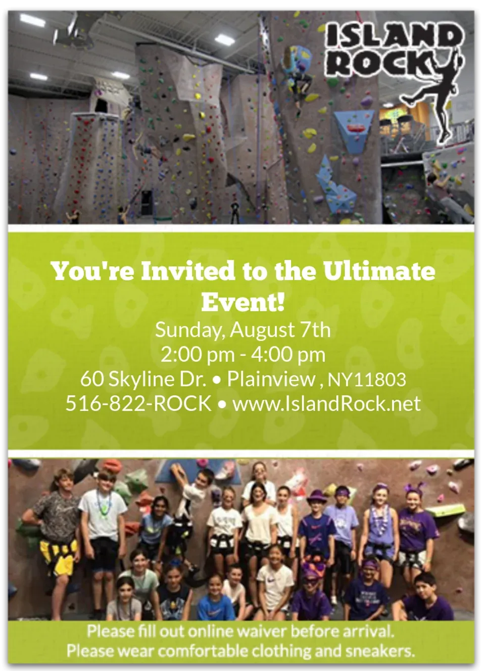 Island Rock | Ultimate Event  card