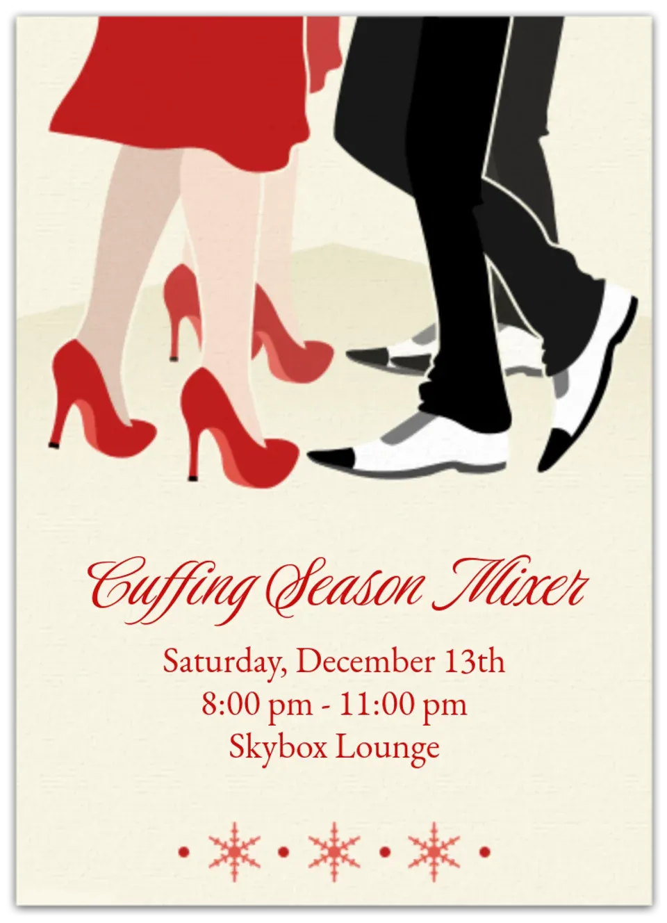 Cuffing Season Mixer card