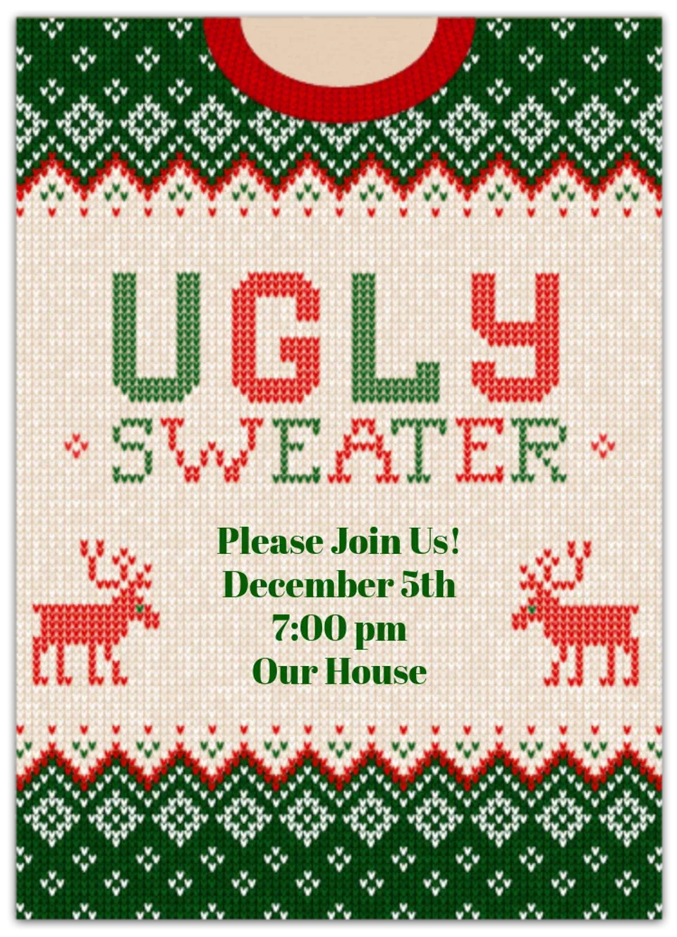 Ugly Sweater Knit card