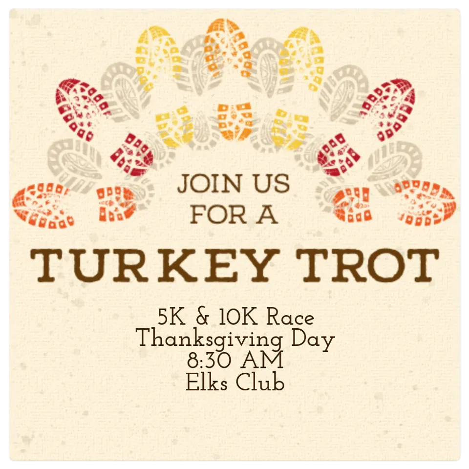 Turkey Trot card