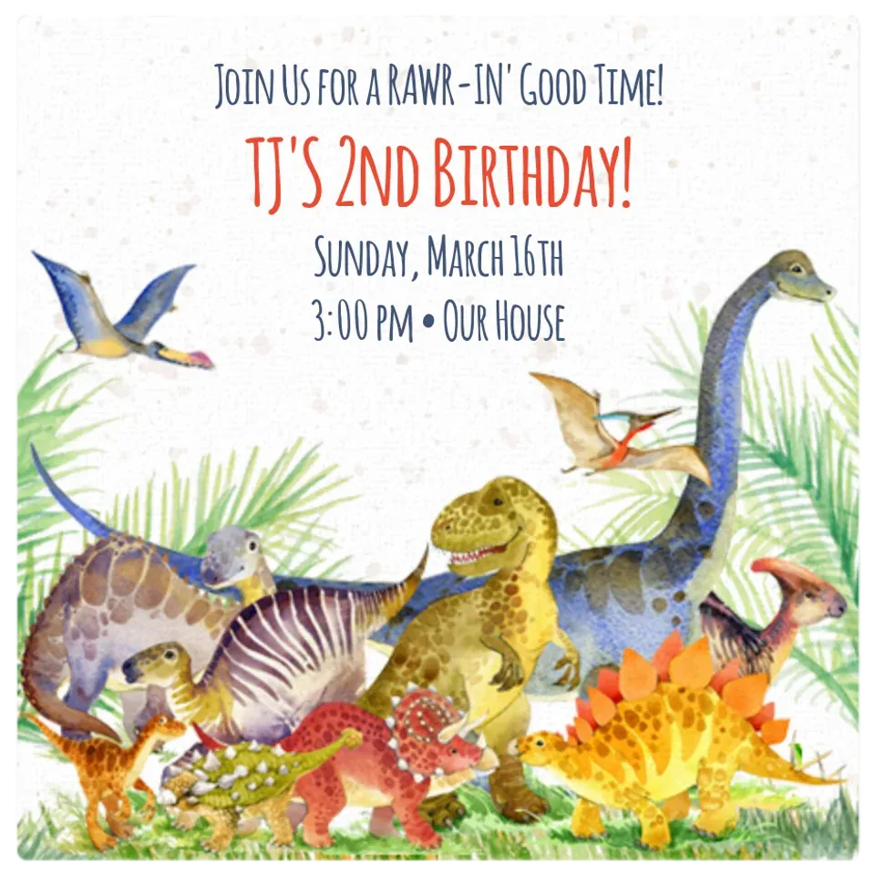 Dinosaur Island card