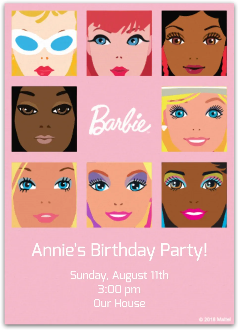 Barbie | Retro Barbie card